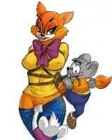 «sexy cartoons pack» sticker set
