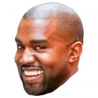«Kanye West» sticker set