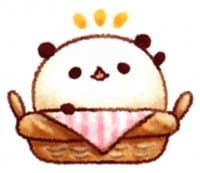 «cookie» sticker set