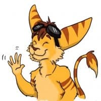 «Lombax» sticker set