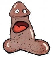 «Dick» sticker set