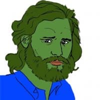 «rarepepe» sticker set