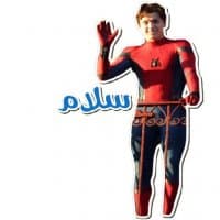 «spiderman/tomholland» sticker set