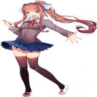 «Doki Doki Literature Club» sticker set