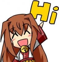 «Sisaka-chan» sticker set