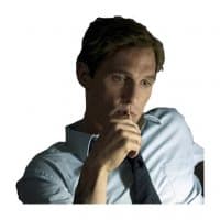 «Rustcohle» sticker set