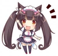 «Neko Paradise» sticker set