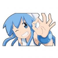 «ikamusume» sticker set