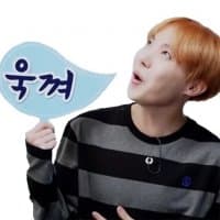 «bangtanstyle» sticker set