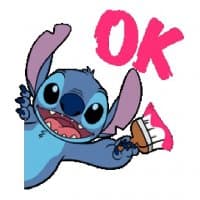 «Stitch Returns» sticker set