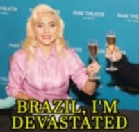 «Devastação» sticker set