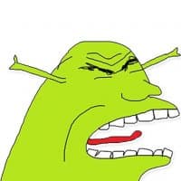 «Shrek» sticker set