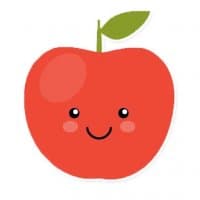 «fruits» sticker set