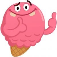 «IceCream» sticker set