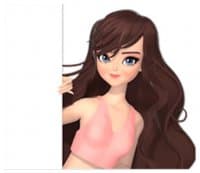 «Crazy Ruby Sexy girl» sticker set