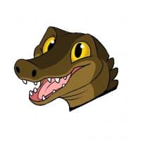 «Caiman» sticker set