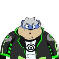 «Official Toral Riverdale: Fattest Otter Around» sticker set