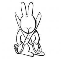 «bunnysuicide» sticker set