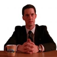 «Dale Cooper» sticker set