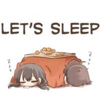 «Kancolle Sleep» sticker set