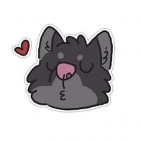«Mini Wolf» sticker set