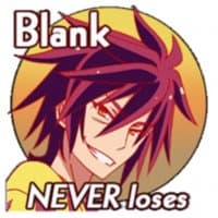 «No Game No Life» sticker set