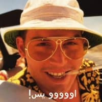 «johnnydepp» sticker set