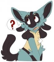 «kuro, the lucario» sticker set