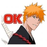 «BLEACH» sticker set