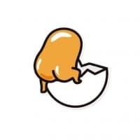 «Gudetama» sticker set