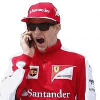 «KimiRaikkonen» sticker set