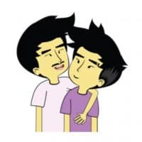 «Gay Man²» sticker set