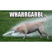 «Wharrgarbl» sticker set
