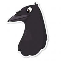 «muffinmagpie» sticker set