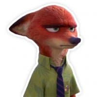 «Zootopia» sticker set