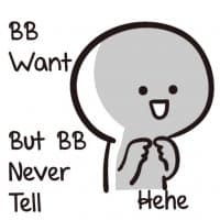 «BbyNeverTell-ENG» sticker set