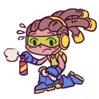 «Overwatchtanges» sticker set