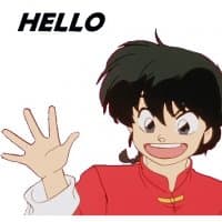 «RANMA1/2» sticker set