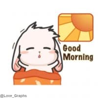 «Daily Life of Loppie! (@Love_Graphs)» sticker set
