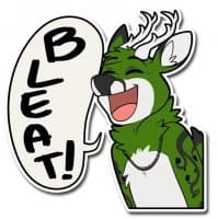 «Sillas Gladehart» sticker set