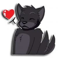 «Fenrir Wolfe» sticker set