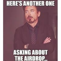 «airdropwhiners» sticker set