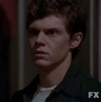 «Evan Peters» sticker set