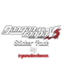 «New Danganronpa v3: Killing Harmony by @yumekochwan» sticker set