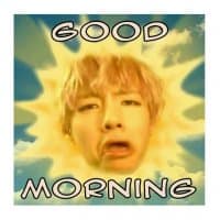 «Bts» sticker set