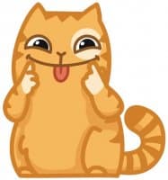 «Persik» sticker set