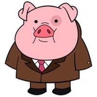 «waddles» sticker set