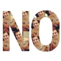 «harrystyles» sticker set