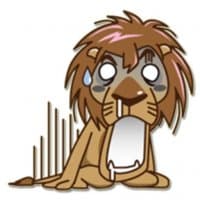 «K-Lion / By OsmerOmar» sticker set
