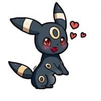 «Umbreon (by Shay)» sticker set